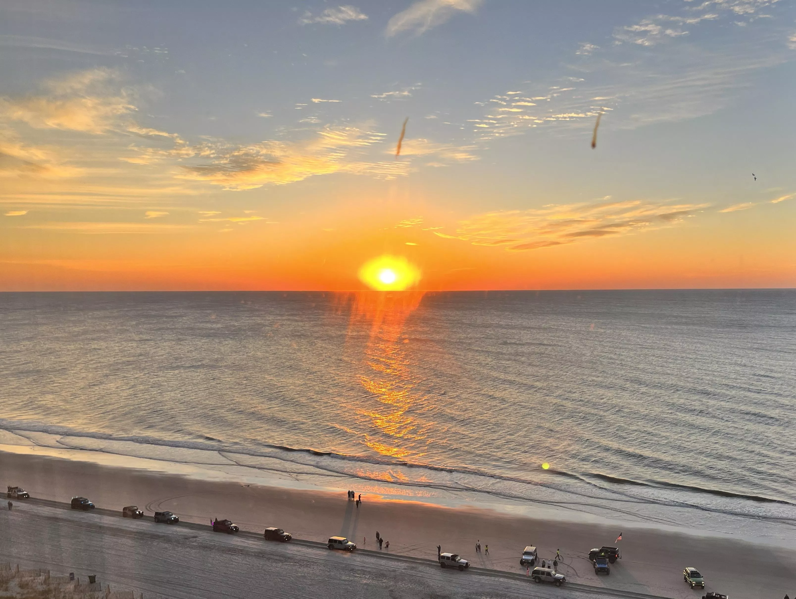 Myrtle Beach in the am (from my window)