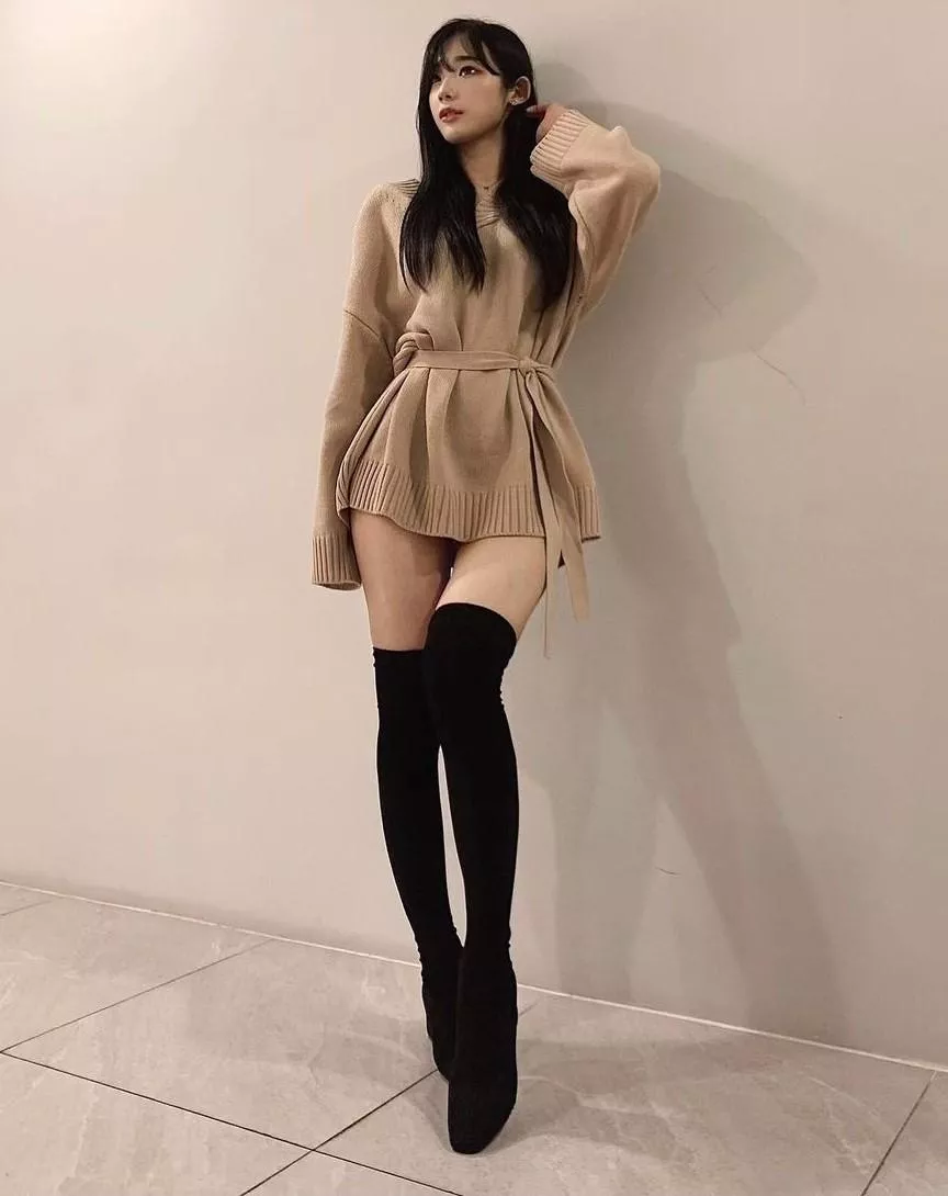 Thigh high boots