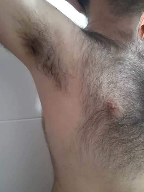 Touch my hairy body all you want... Will you?
