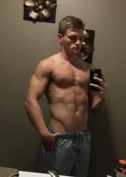 Trying to look good enough for someone