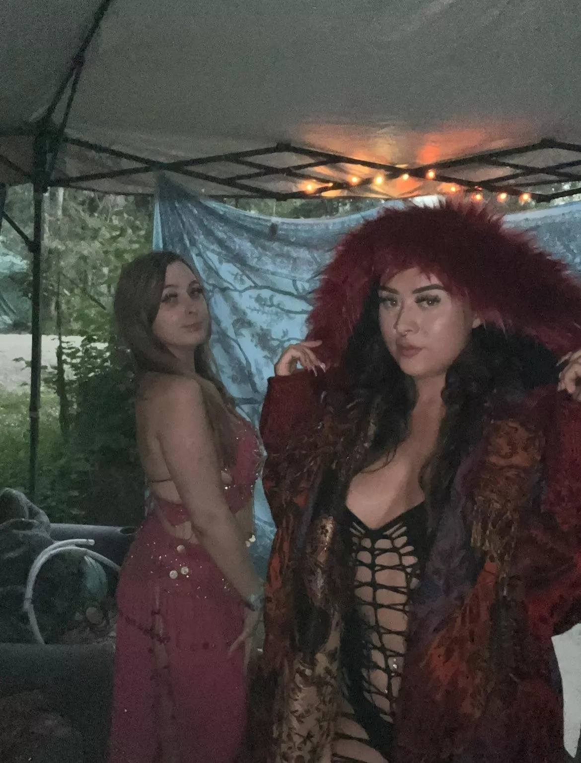 Us getting ready for shambhala