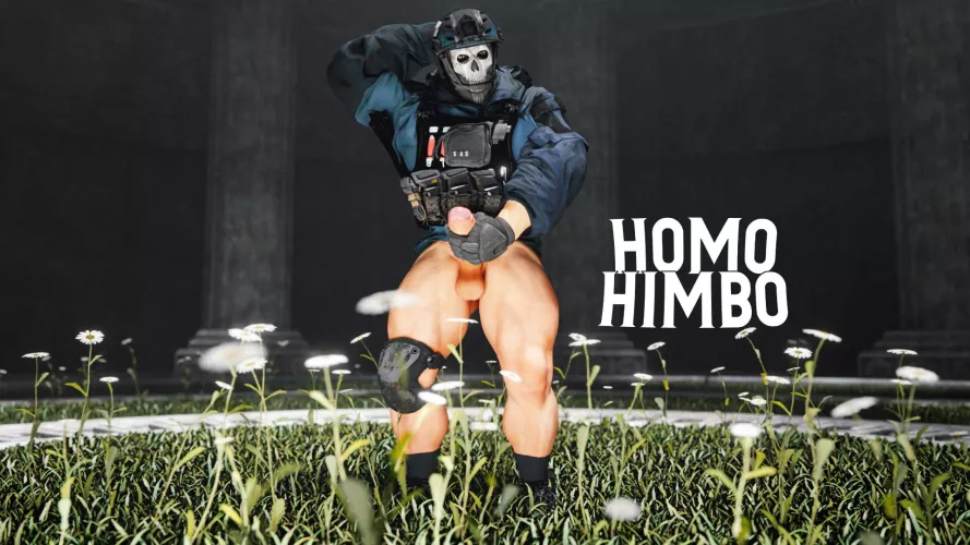 We love Ghost and his big cock 😈 (@HomoHimbo on Twitter to support!)