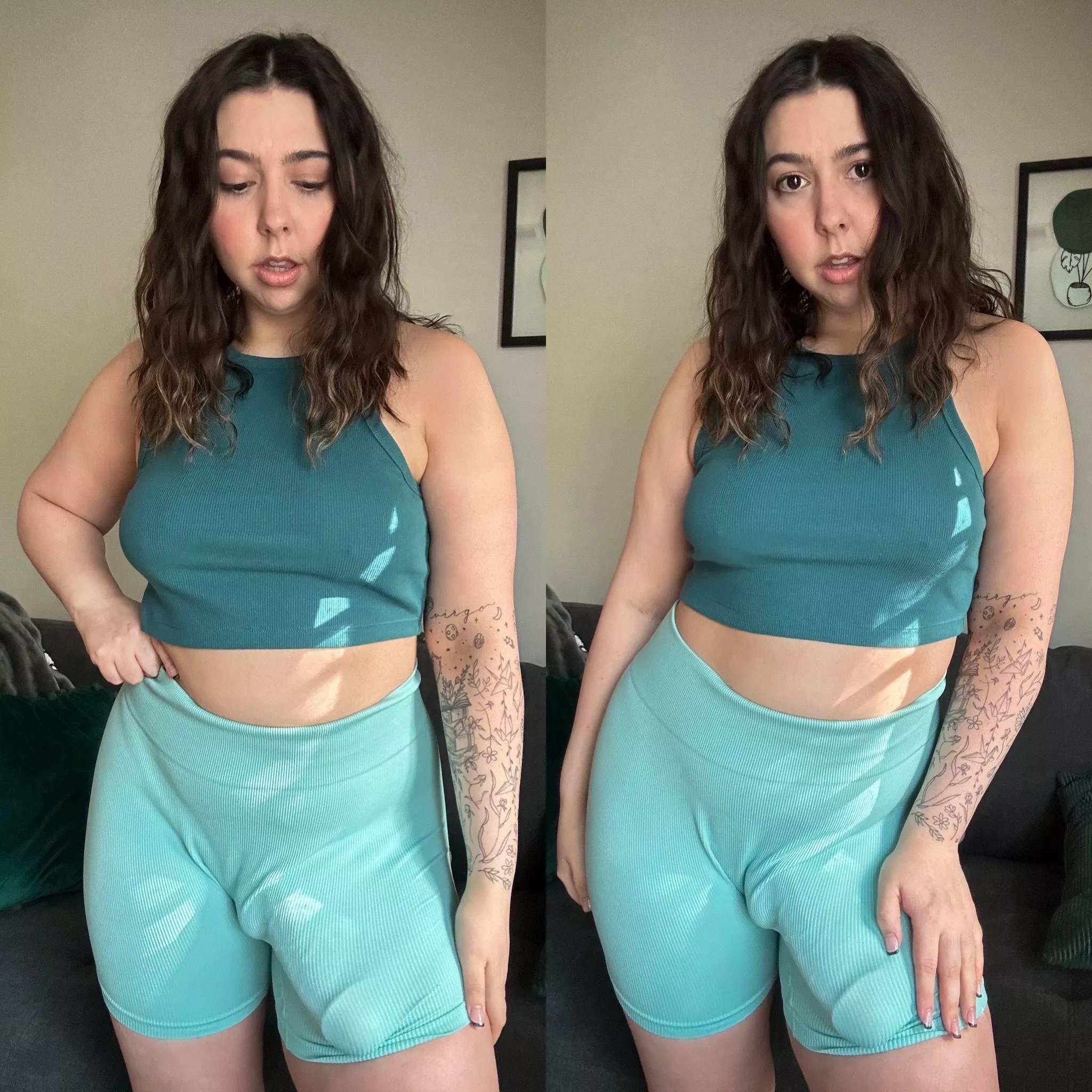 What would you do if you discover your gym crush is packing?