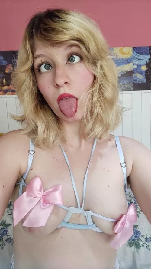 When he sticks it in