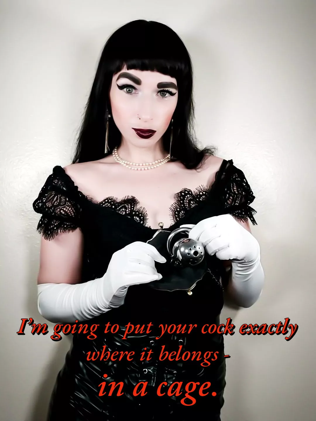 You must hand over control of your cock to a superior Woman..