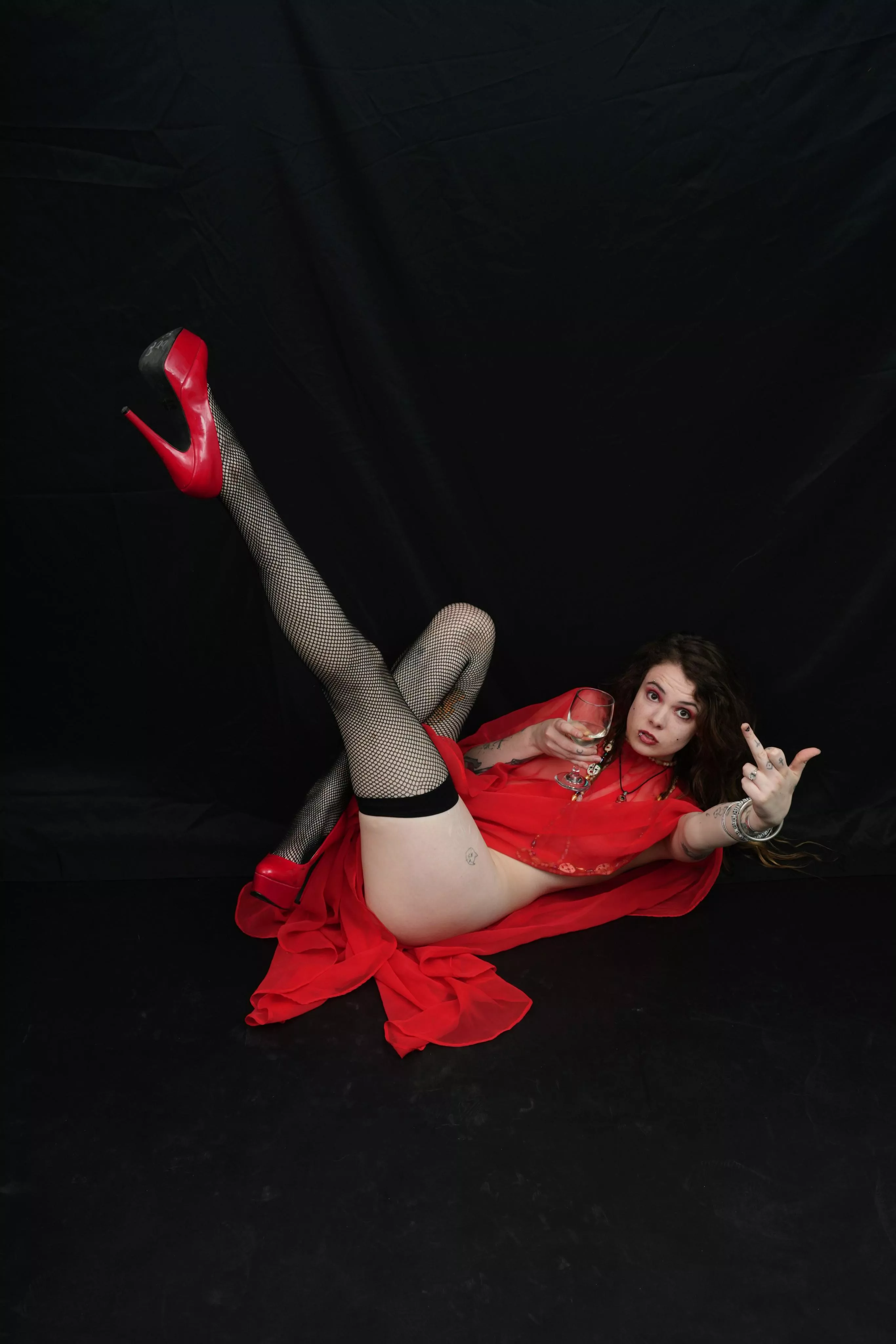 You were always Powerless to resist Me, mutt.. Goddesses like Myself don't exist in the same reality as pathetic toerags like you. 👠🖕