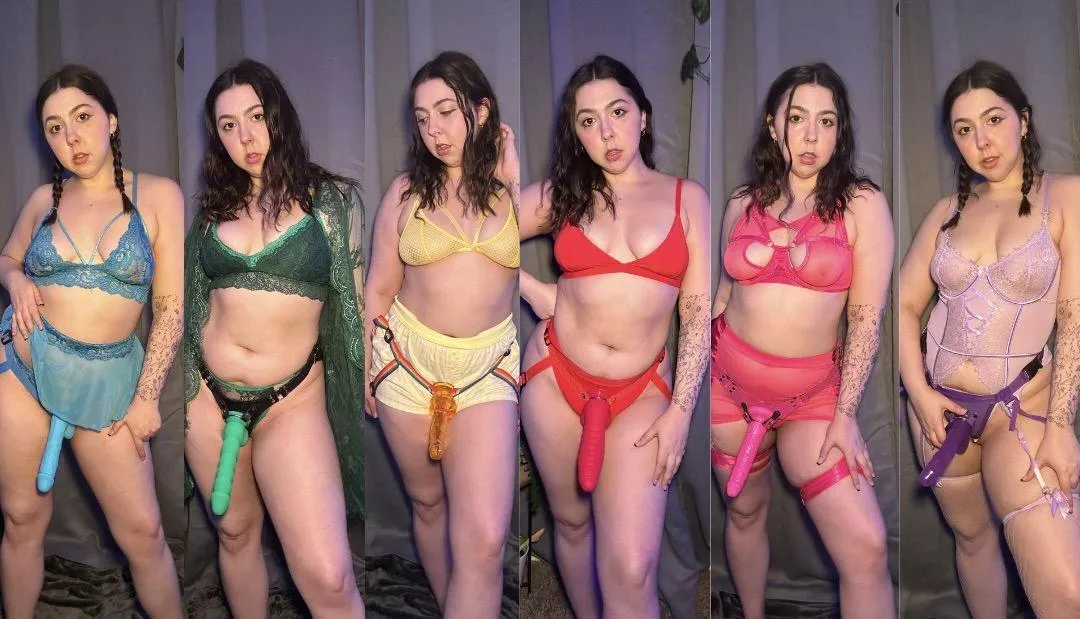 Do you want me to fuck you in every color of the rainbow? 🌈