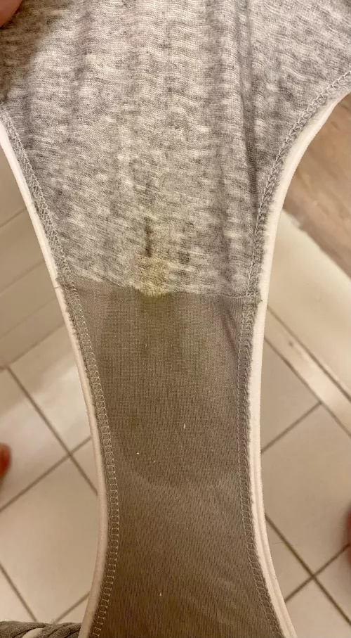 End of the day panties, sweat mixed with all the good stuff, smell incredible