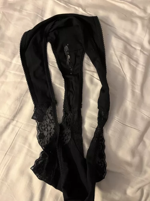 Gfs panties, sniffing them and gonna cum all over them, would love somebody to join