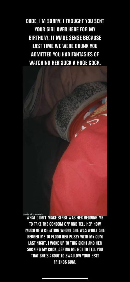 I couldn’t help it … His best friend takes care of me 🥰