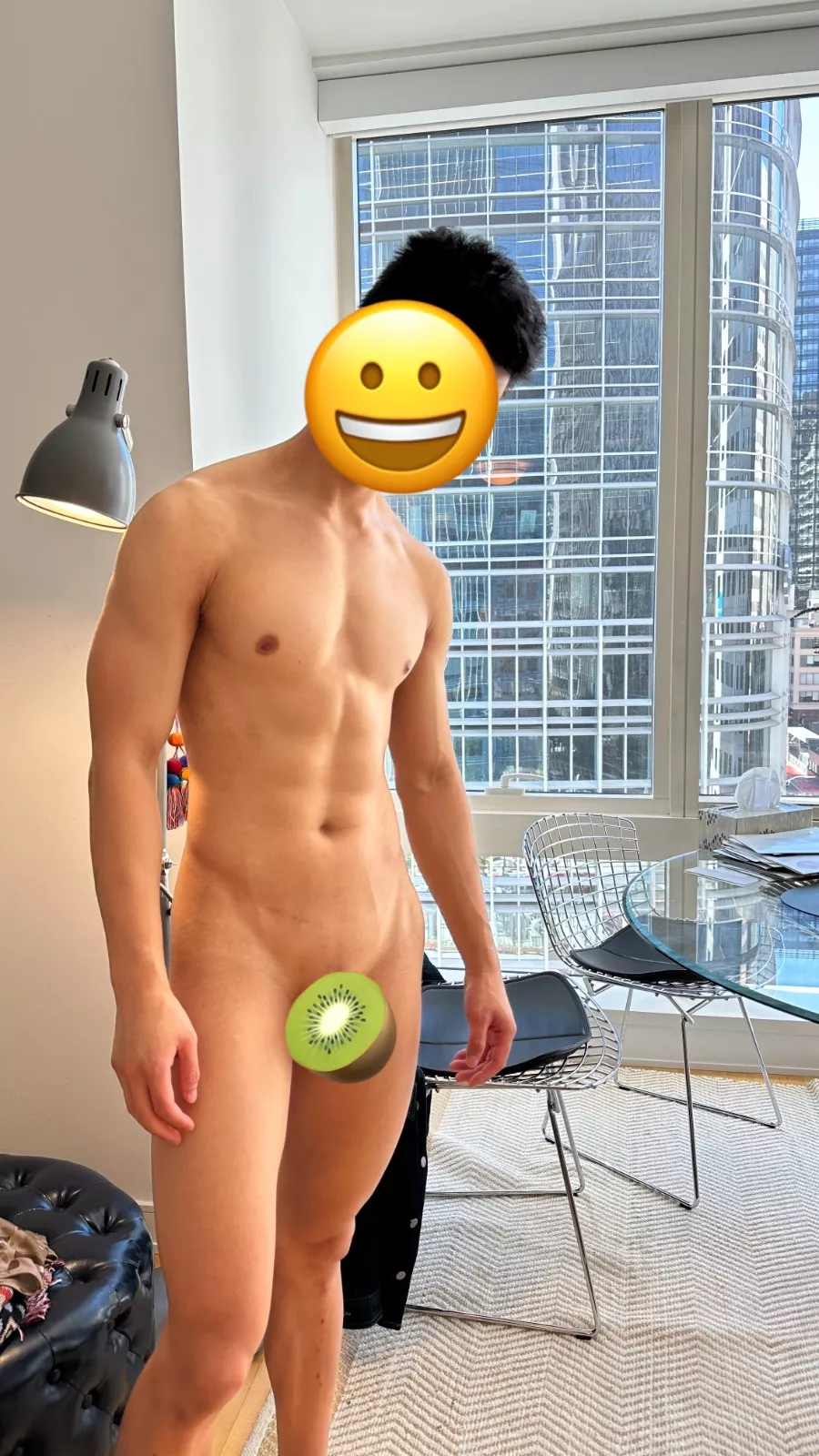 I wonder if the people in the office building next door saw me 🤔