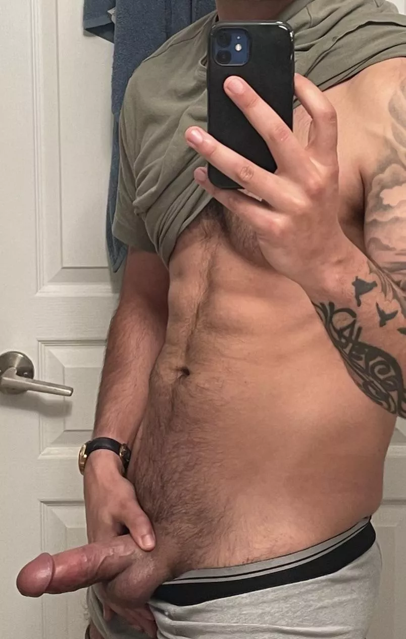 Just taking it out after a long, hard day 😩