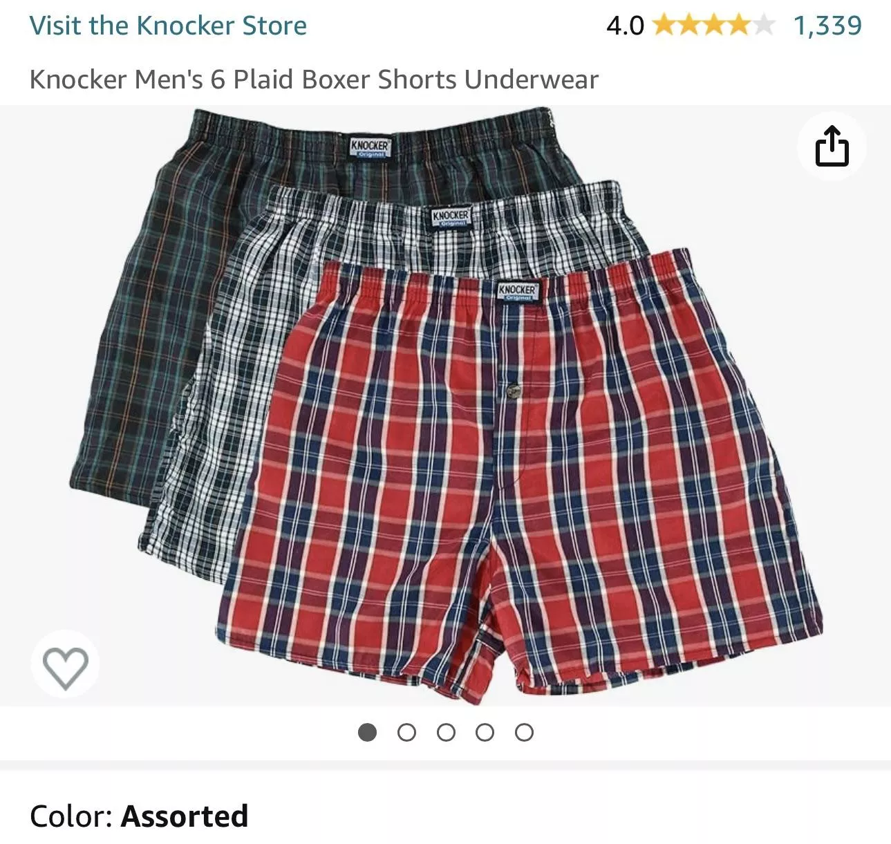 Knocker boxers