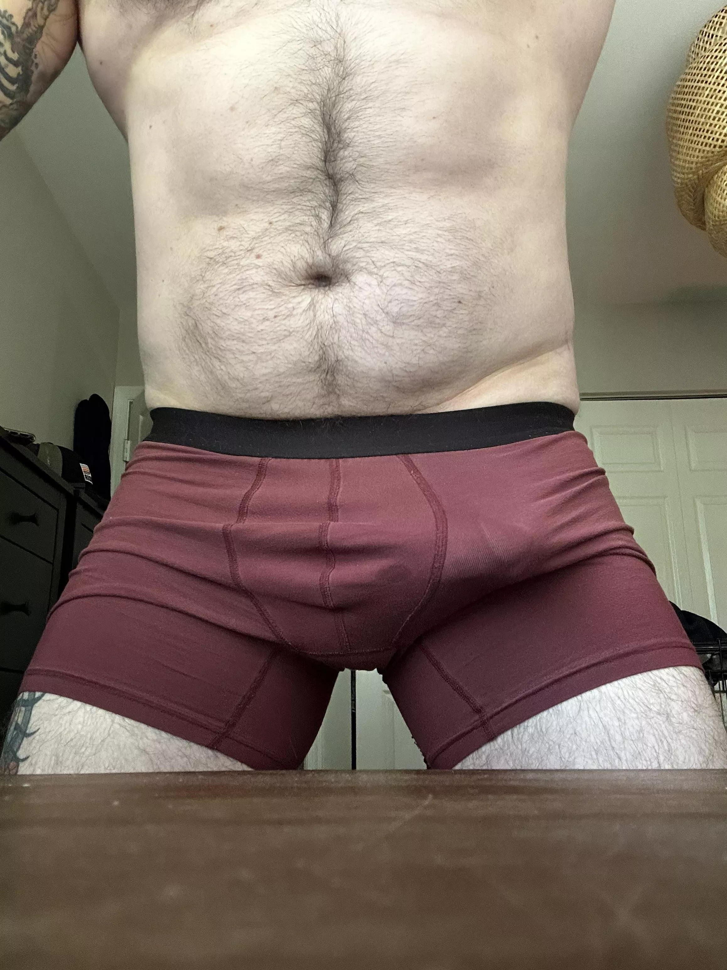 Love the way these briefs show the outline of my tip