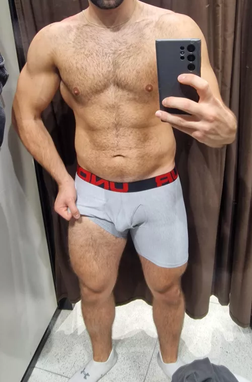 Moments before I got sucked off in the fitting rooms