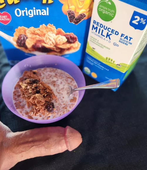 My breakfast food has gone wild too.