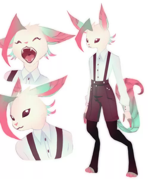 New fursona! (art by me)