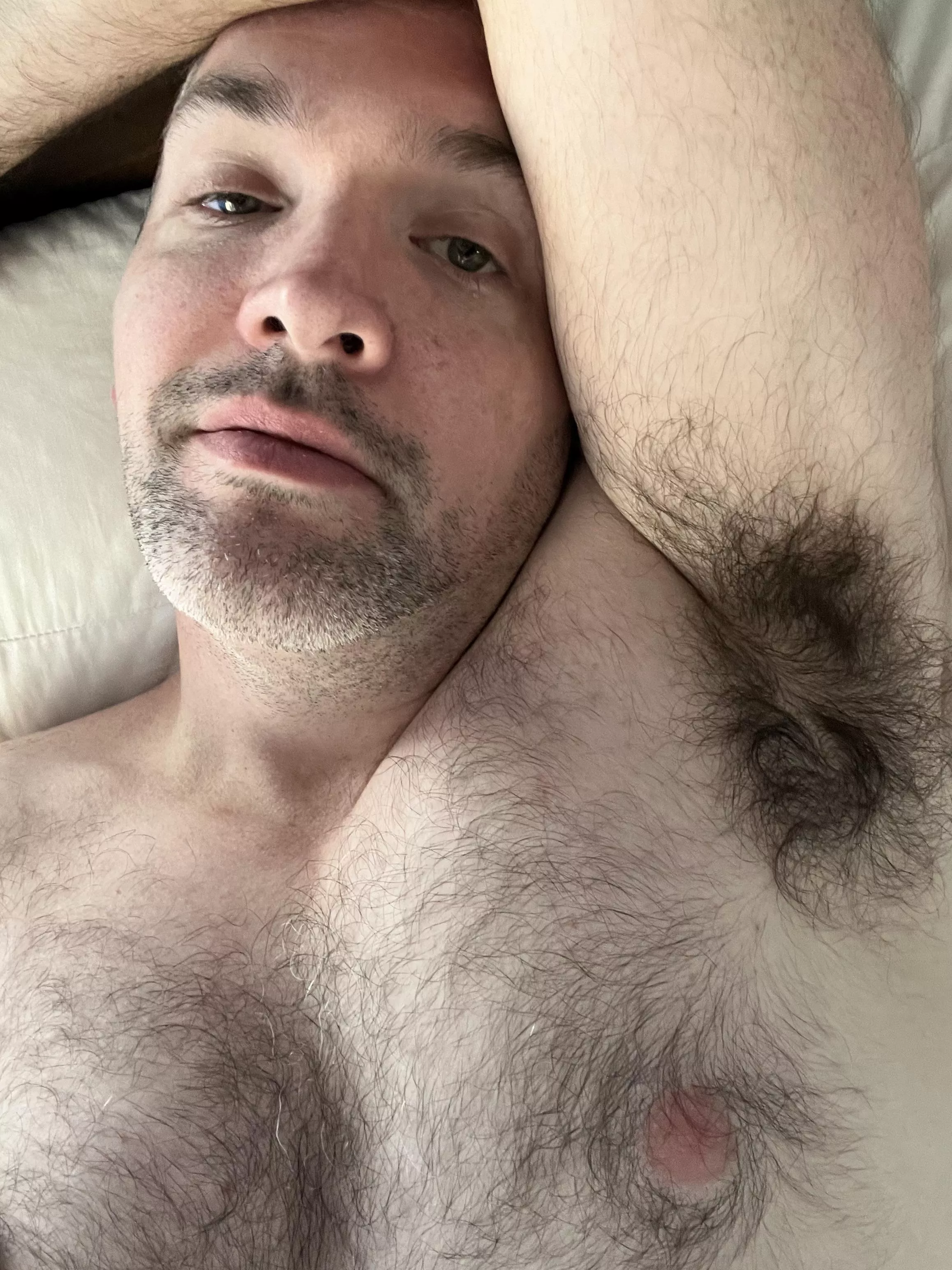 No deodorant. All natural pit