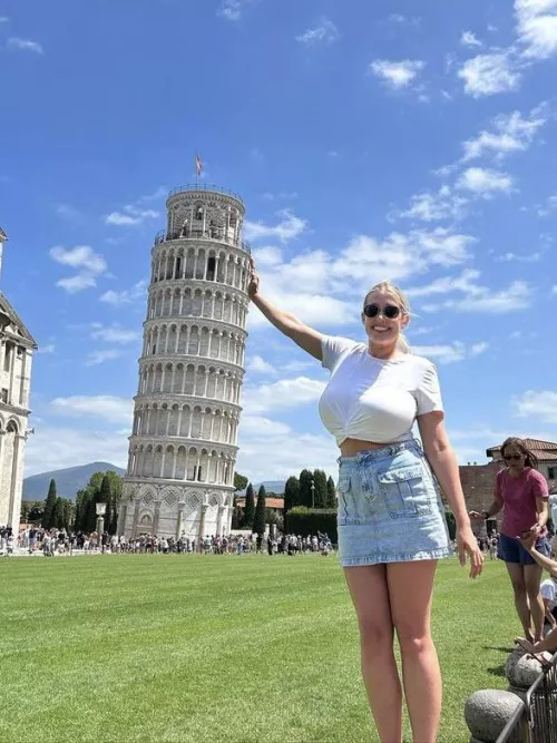 Not the only thing she’s keeping up