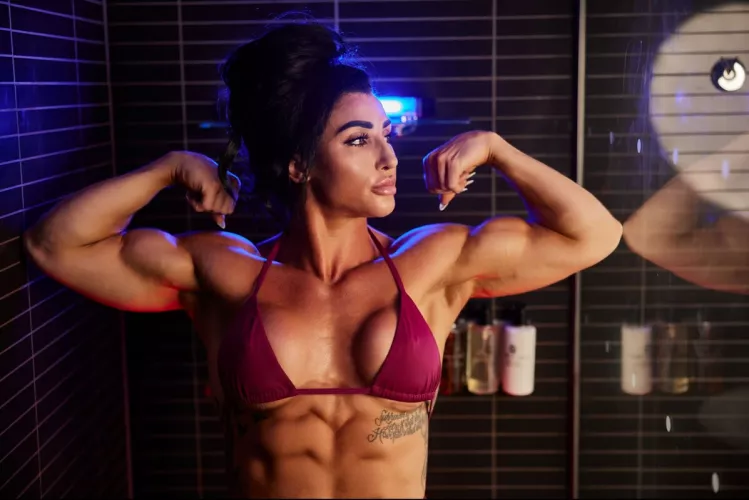 Showing off these guns