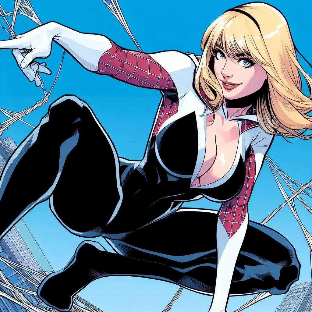 Spider Gwen's new suit
