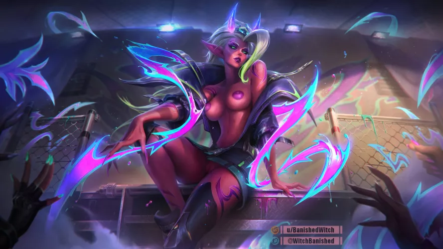 Street Demon Zyra splash art edit (BanishedWitch)