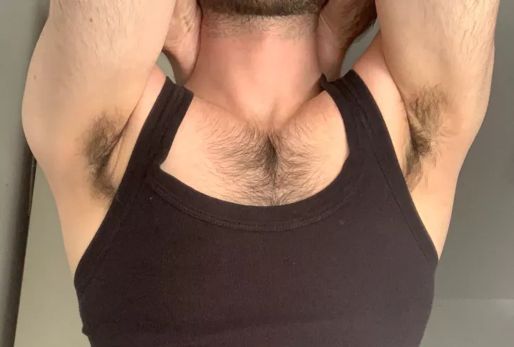 Tank top has gotten sweaty too oops