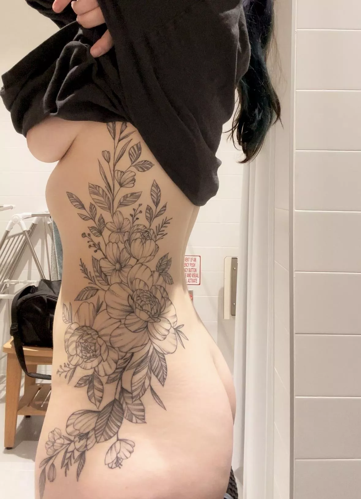 Waiting [f]or you in the change room