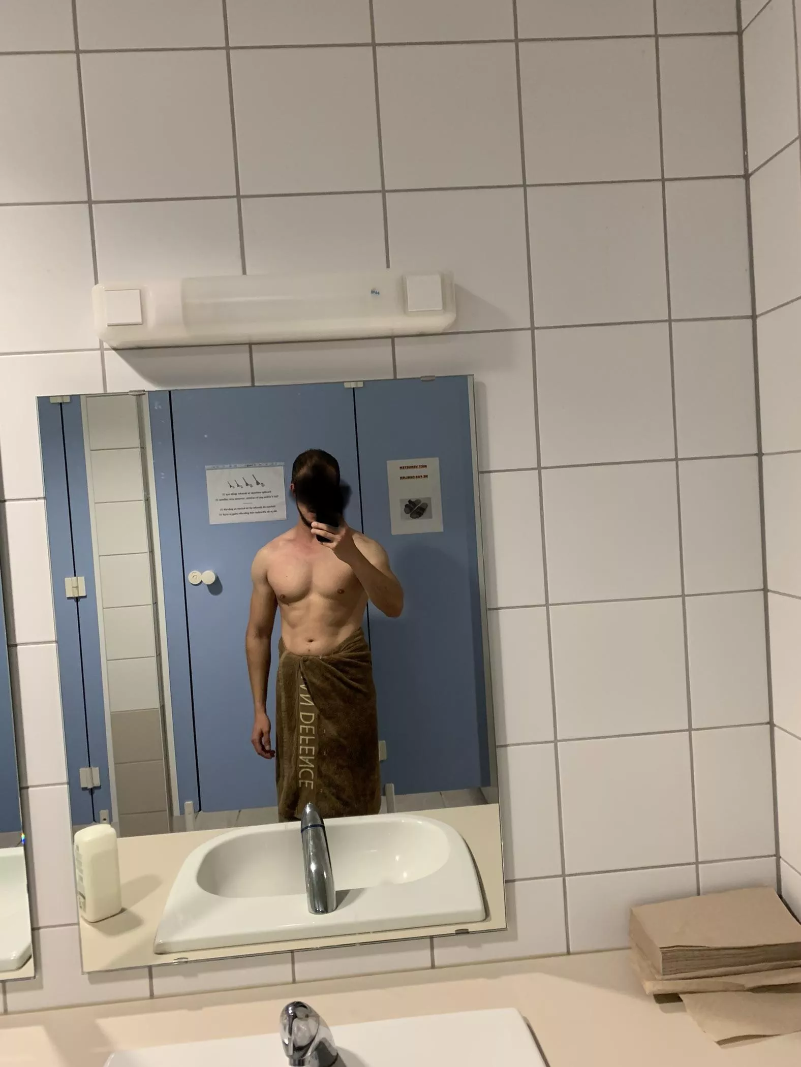 Want me to drop the towel?