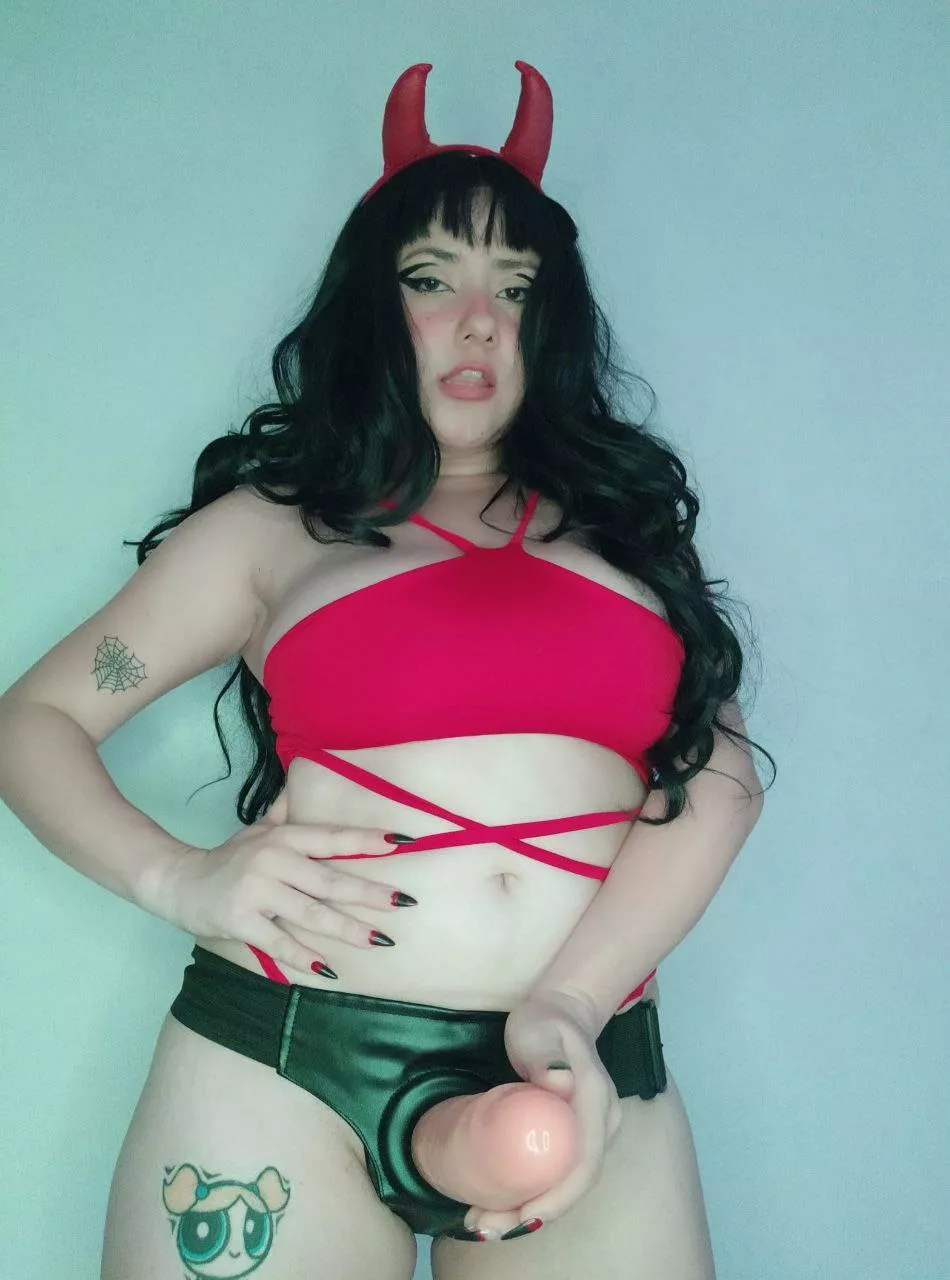 what would you do if i asked you to put on panties and bend over? 😈