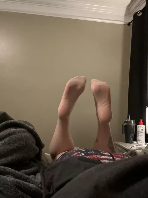What would you do to these nylon covered soles?? 😈 [36f]