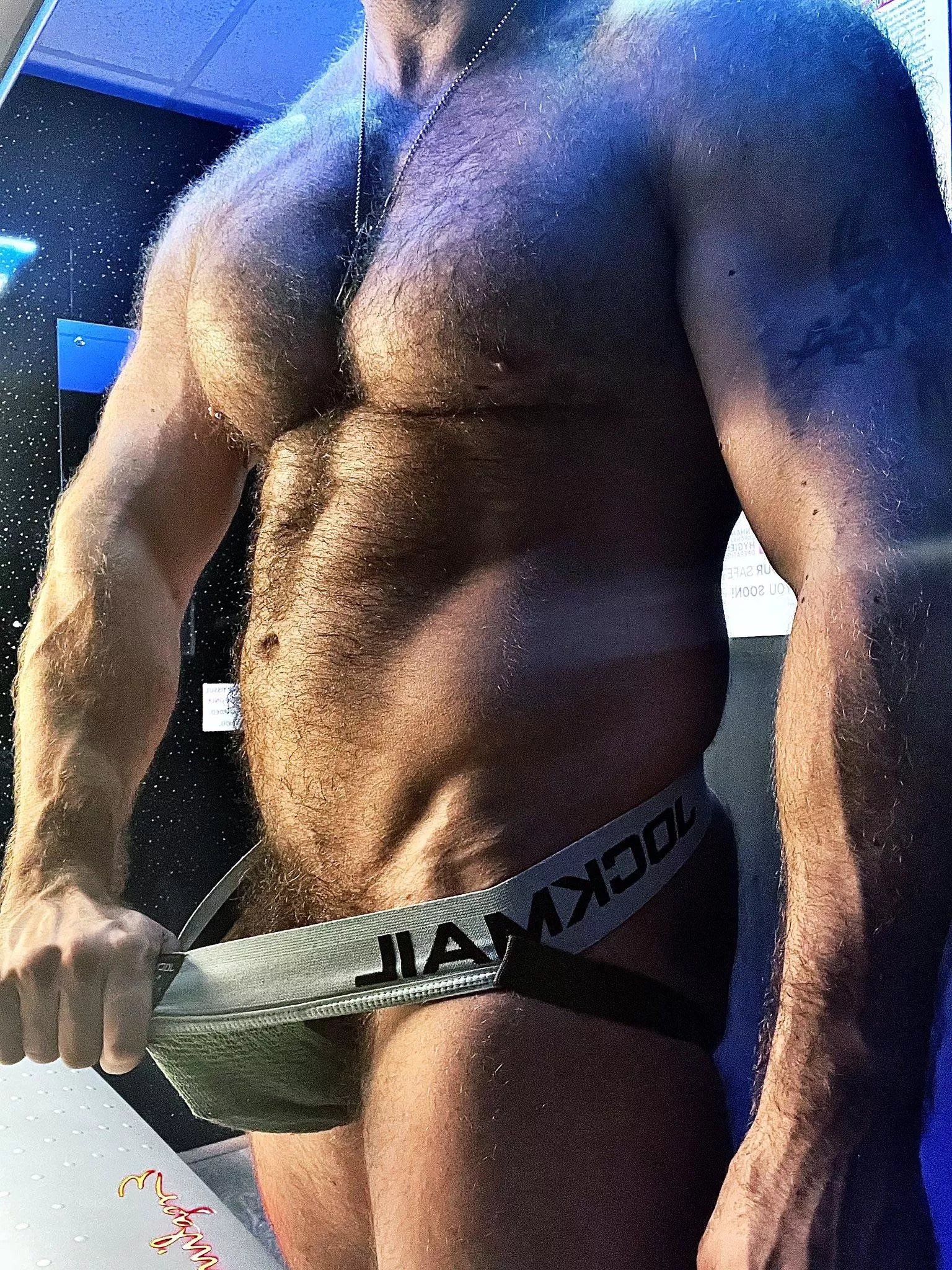 What you doing if I’m your gym trainer?