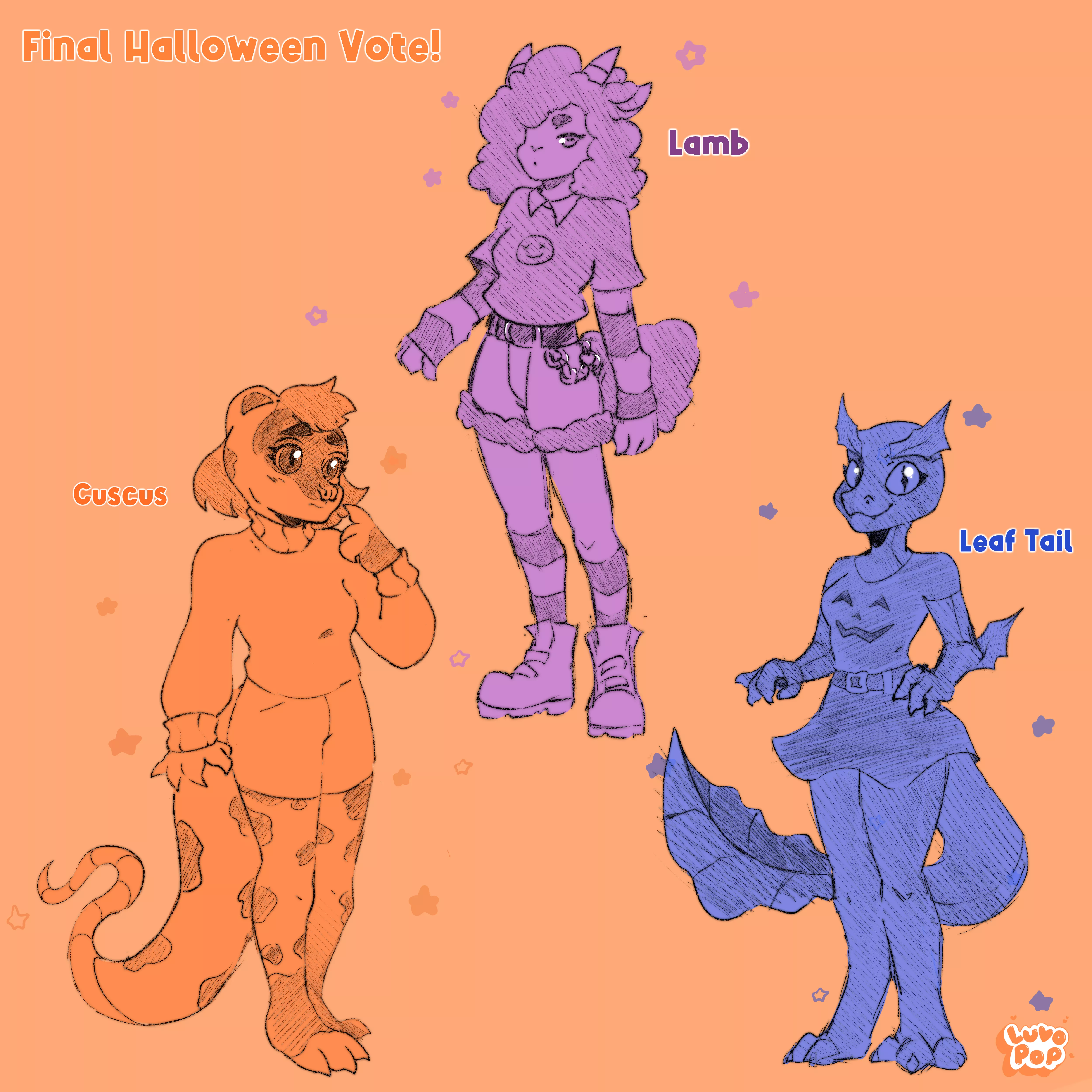 Which one should I finalize? (By Luvopop!)