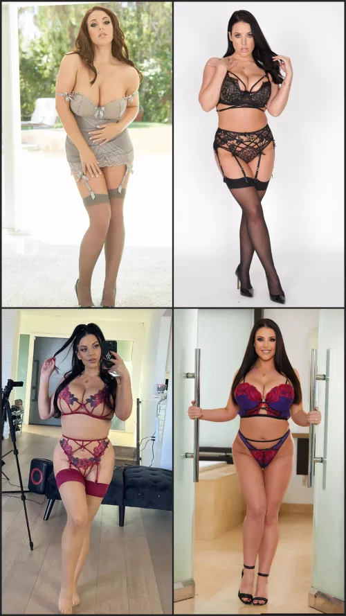 Which set would you want Angie to wear?