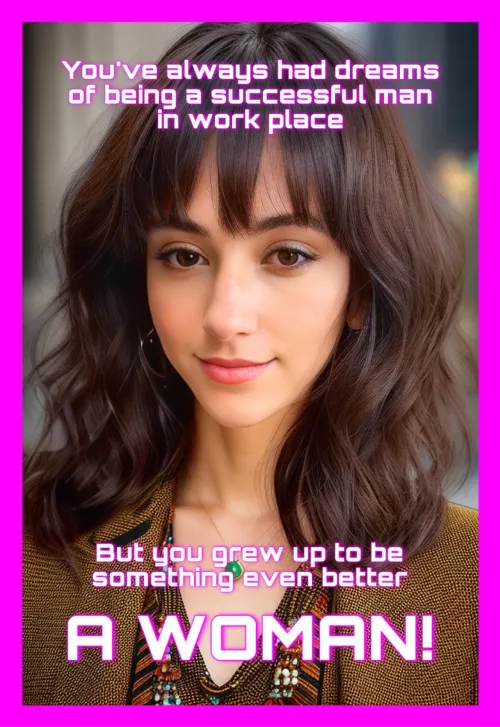 Who wants to be a man anyway, it’s booooorinnng 🥱