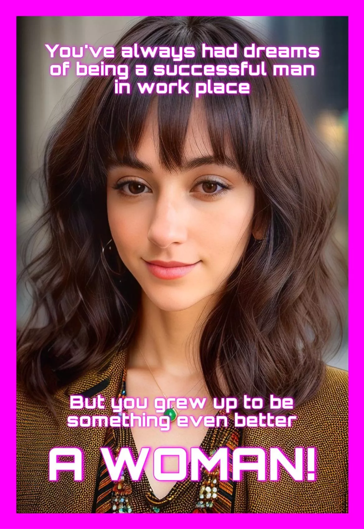 Who wants to be a man anyway, it’s booooorinnng 🥱