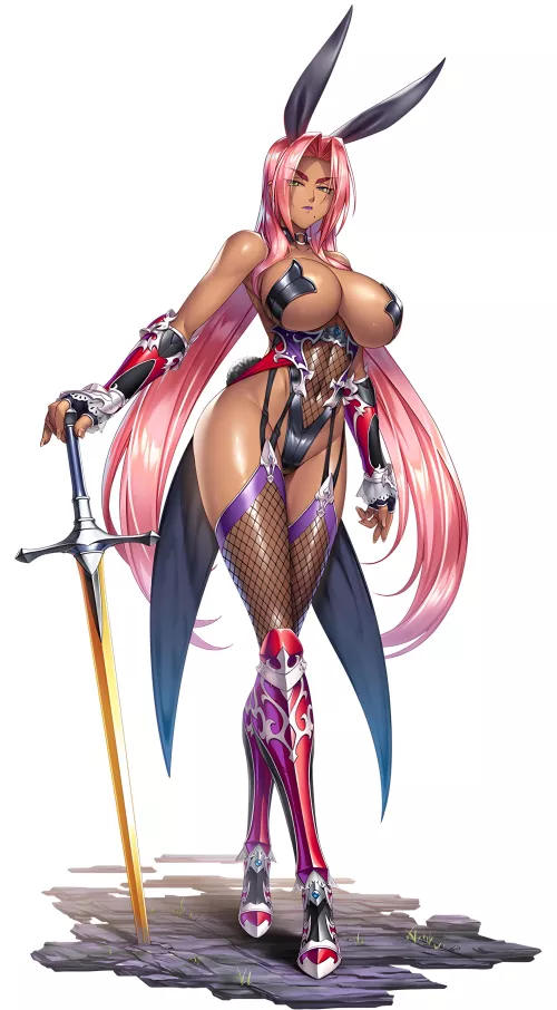 Bunny Knight Ingrid (Kagami Hirotaka) [Taimanin Series]