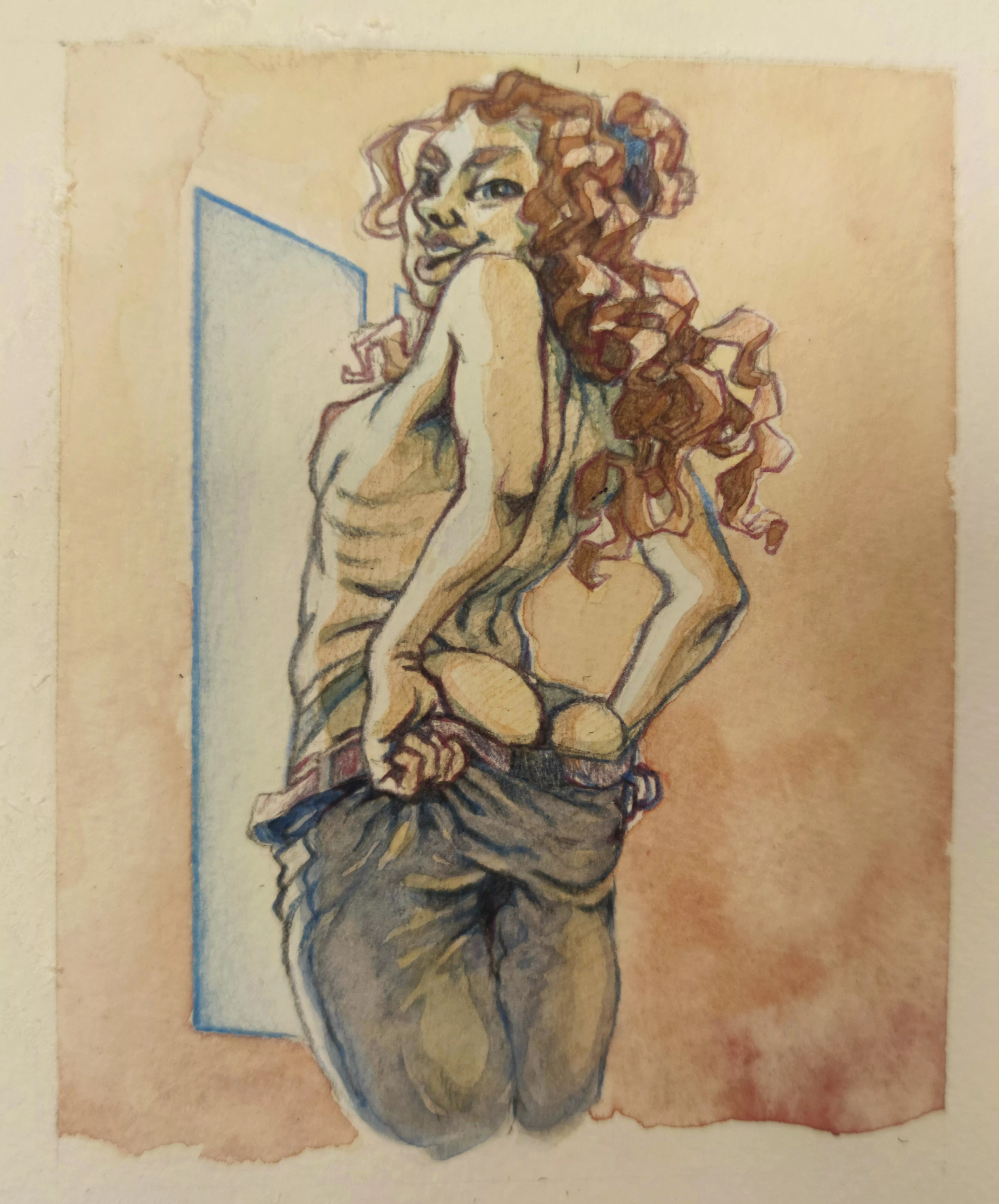 Clara 2 Snapshot post drawing session