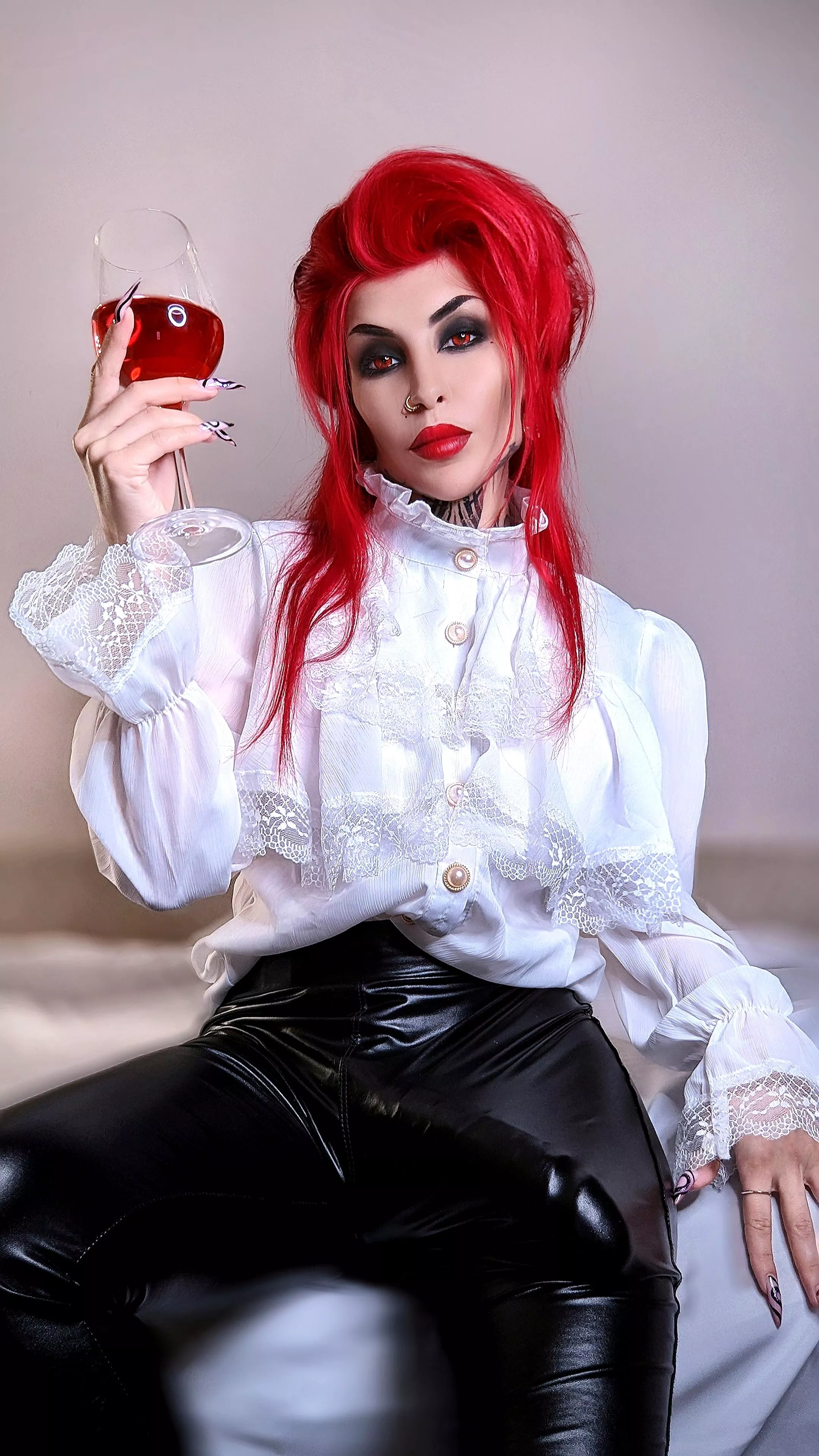 Don't tell anyone that besides wine I'm treating you to something else