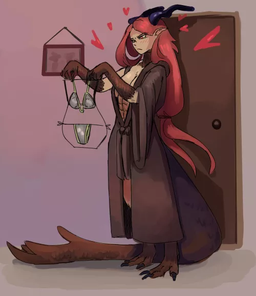 Dragon went shopping for the wife. [Me]