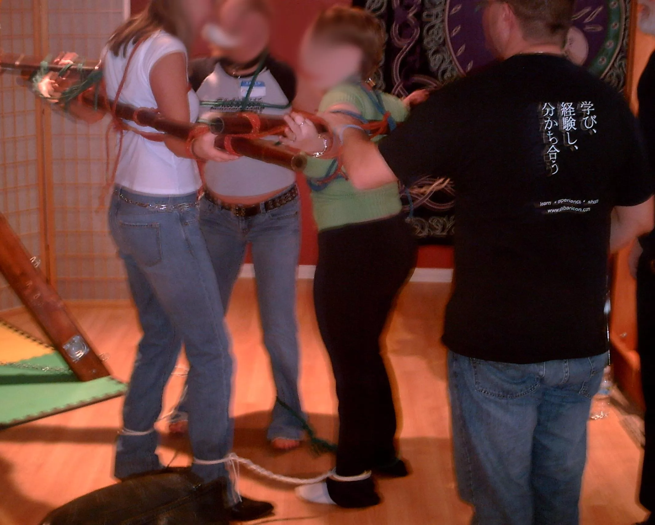 GRUE fun - rope and bamboo