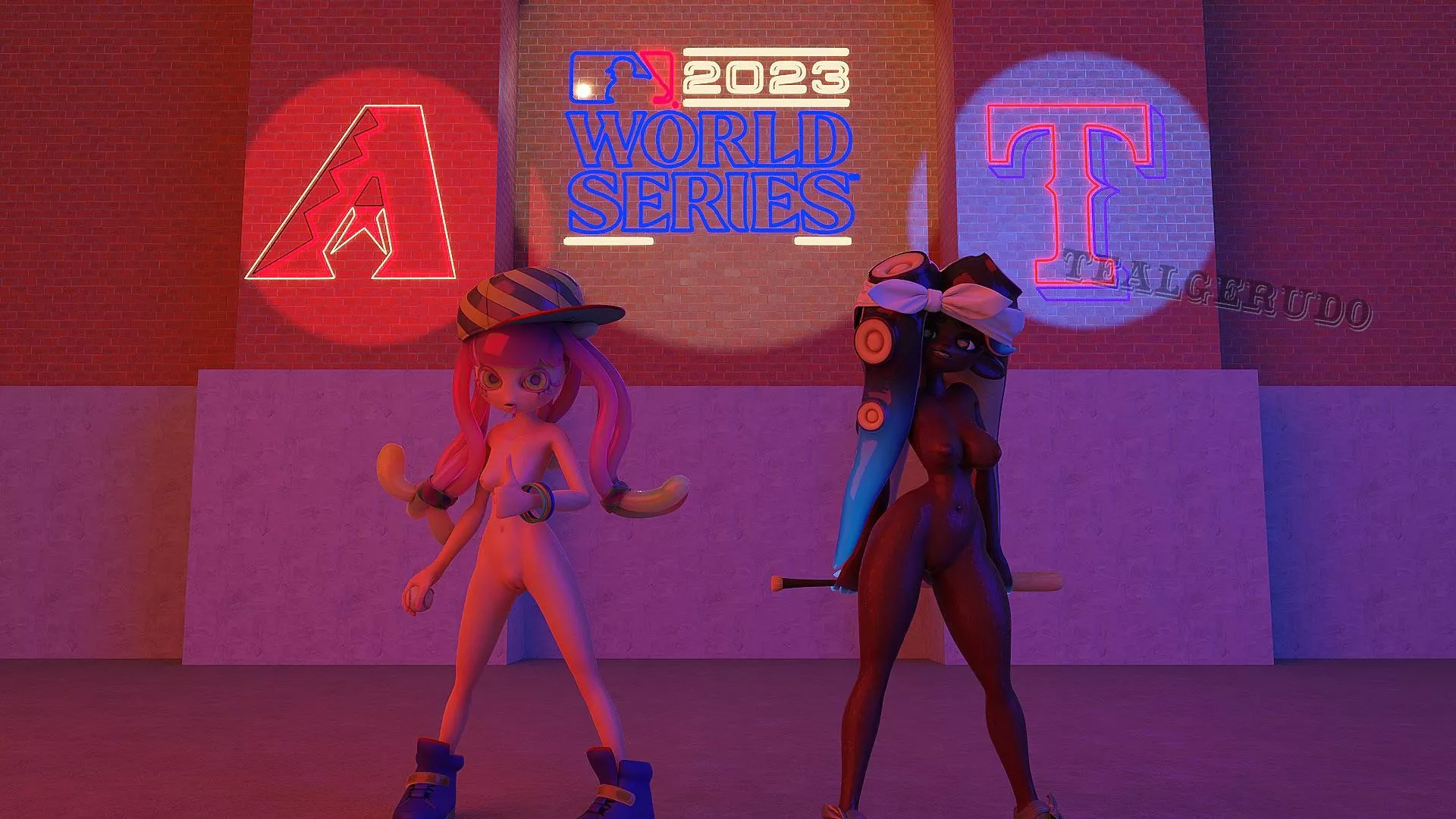 Harmony and Marina representing this year’s World Series competitors [TealGerudo] [OC]