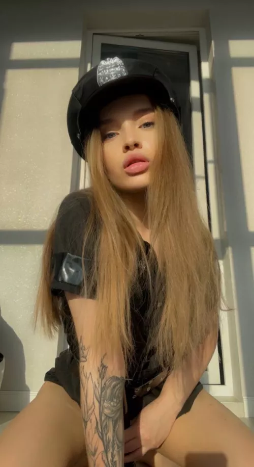 I don't take my outfit off when I fuck, do you like the feel of it on your skin and the sound?