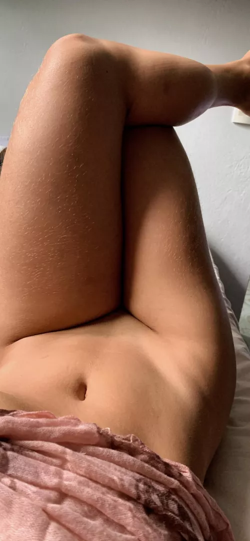 I hope your ears won't be bothered by my hairy thighs.