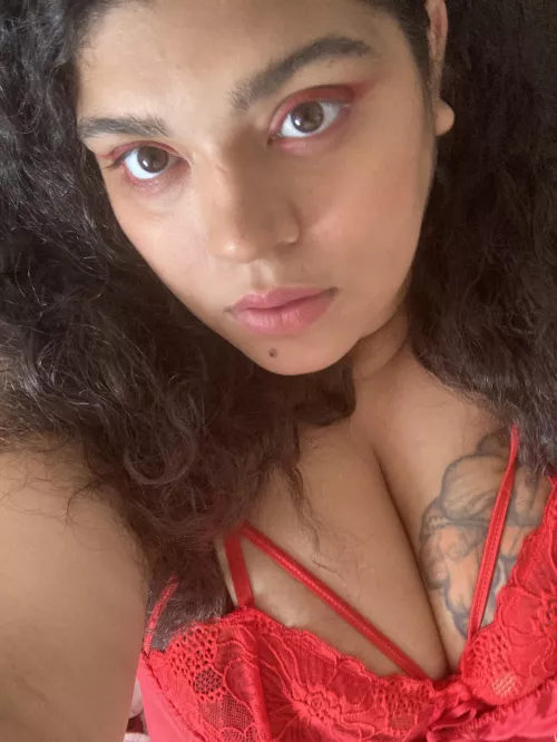 I think red is my color