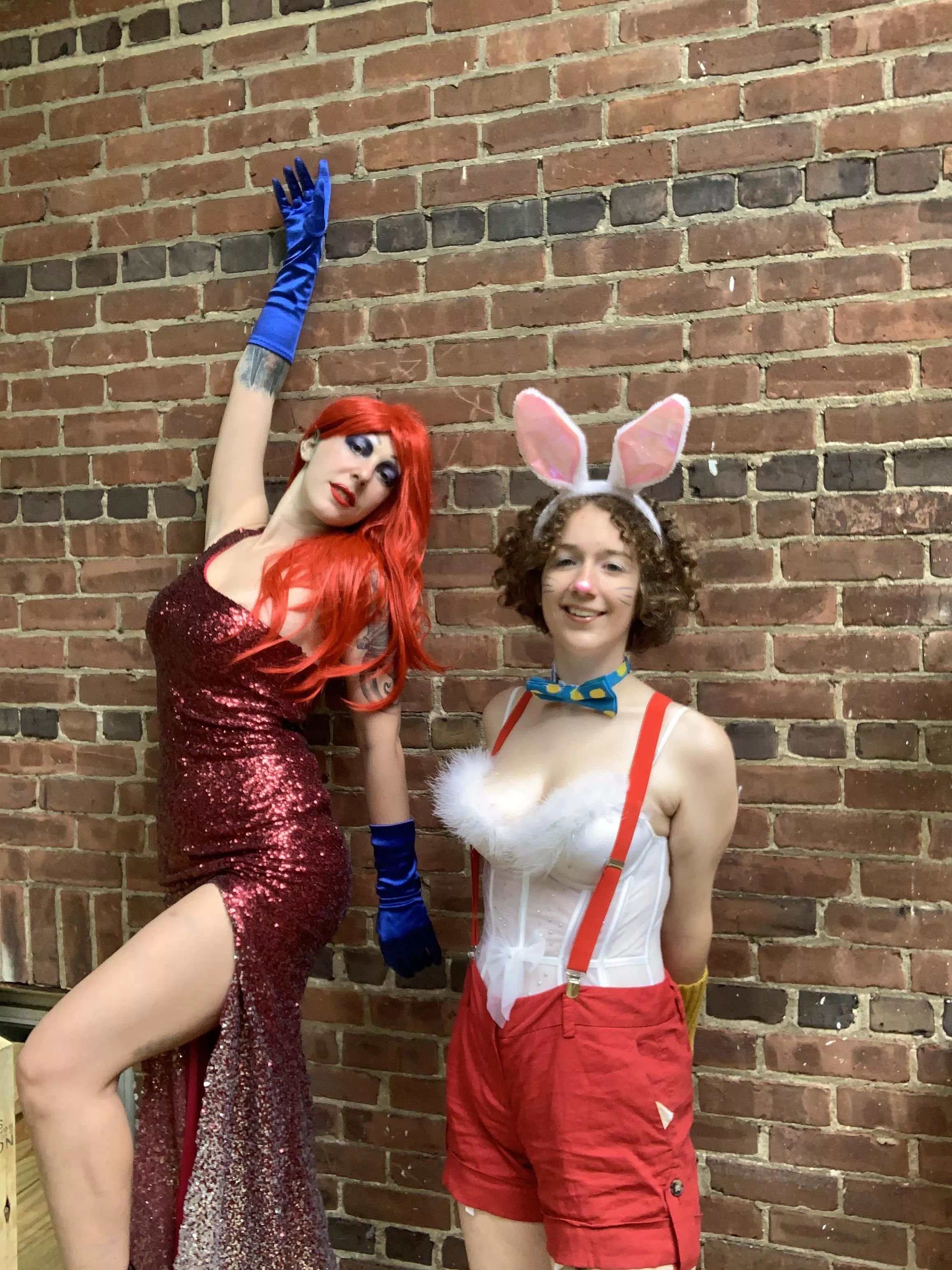 Jessica and Roger Rabbit from Who Framed Roger Rabbit by Sirenskiss3