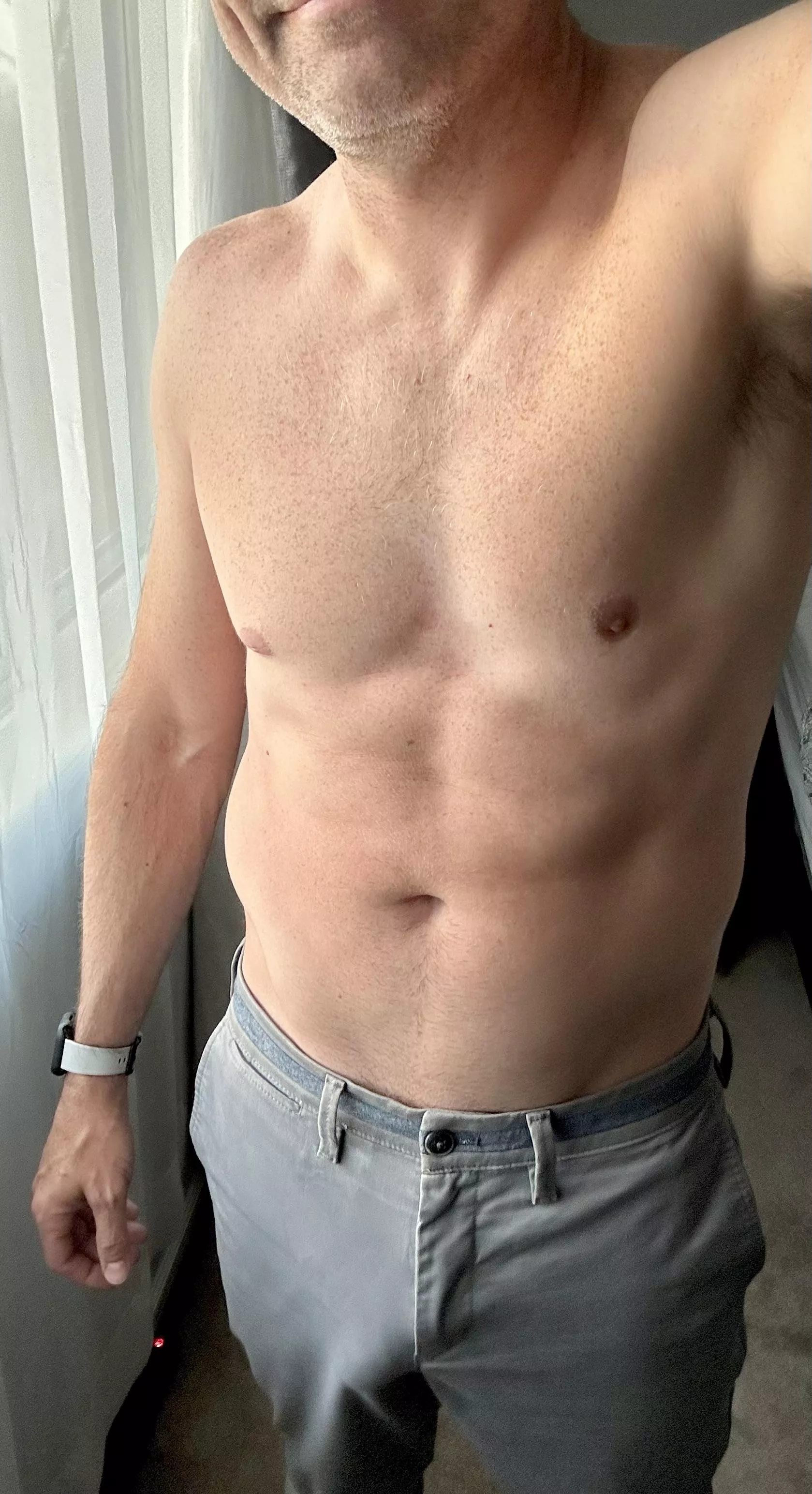 Just an older (m)an hoping you approve, and a tease if you look closer👀…should I show more?😏