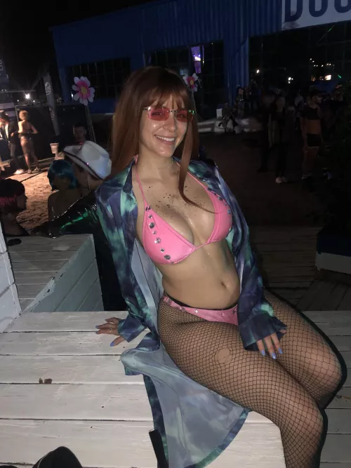 My outfit going out last night, kinda like going out in bikini lol