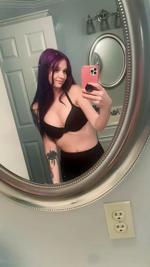 Petite cutie with new hair color