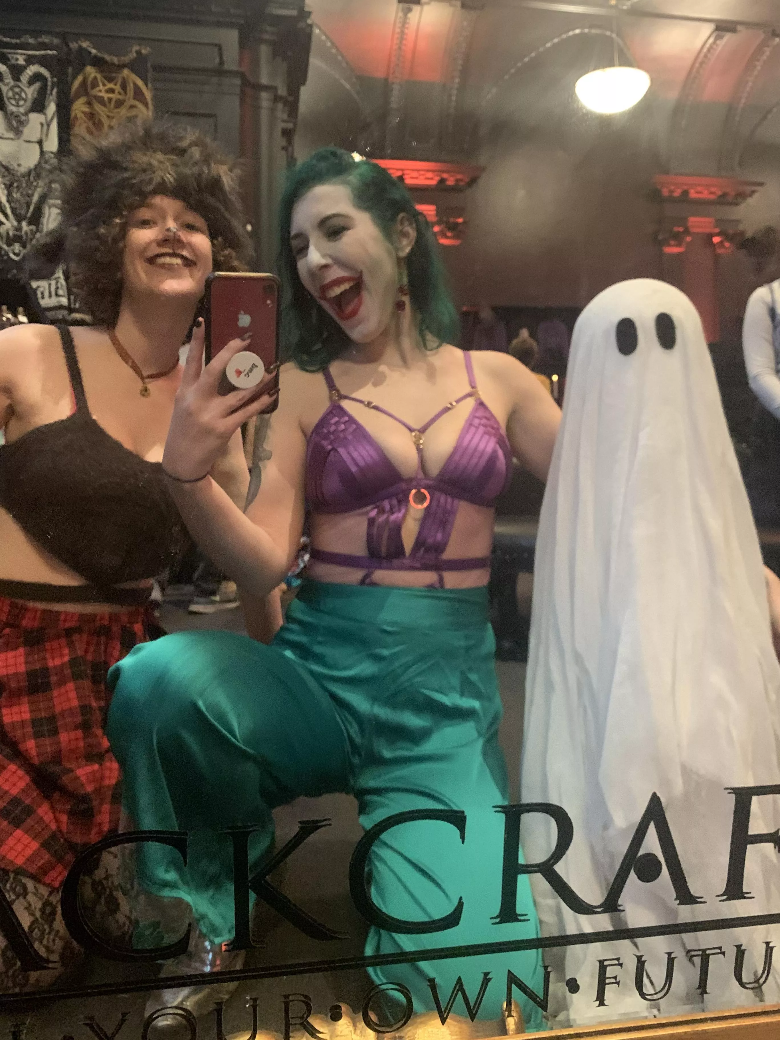 The Joker in lingerie